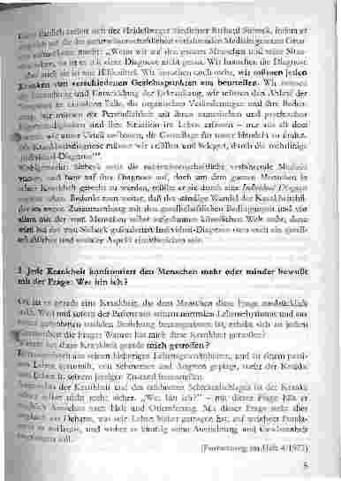 Vorschauseite 5: Der ganze Mensch - Fragen und Überlegungen der Krankenpflege im Krankenhaus