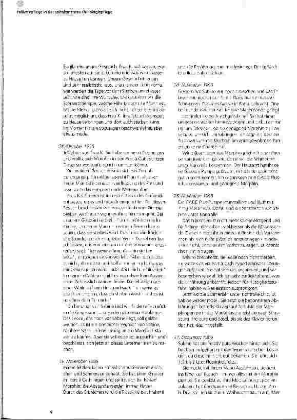 Vorschauseite 2: Palliativpflege in der spitalexternen Onkologiepflege