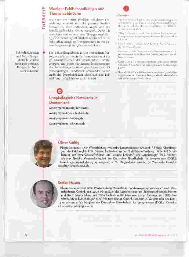 Vorschauseite 3: Lymphnetzwerk