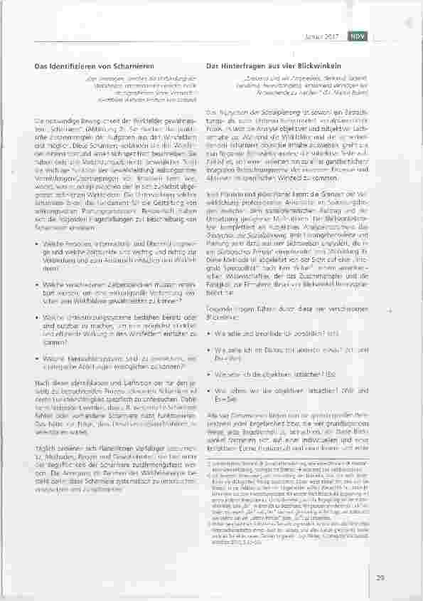 Vorschauseite 4: Identifizieren - Definieren - Bewegen: das Triptychon der Sozialplanung