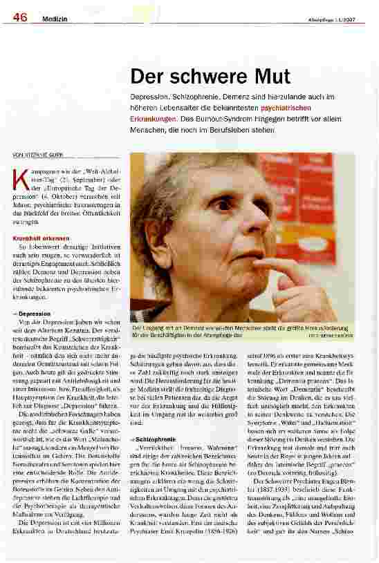 Vorschauseite 1: Der schwere Mut