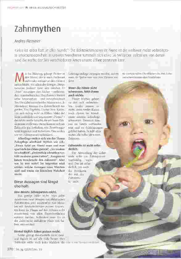 Vorschauseite 1: Zahnmythen