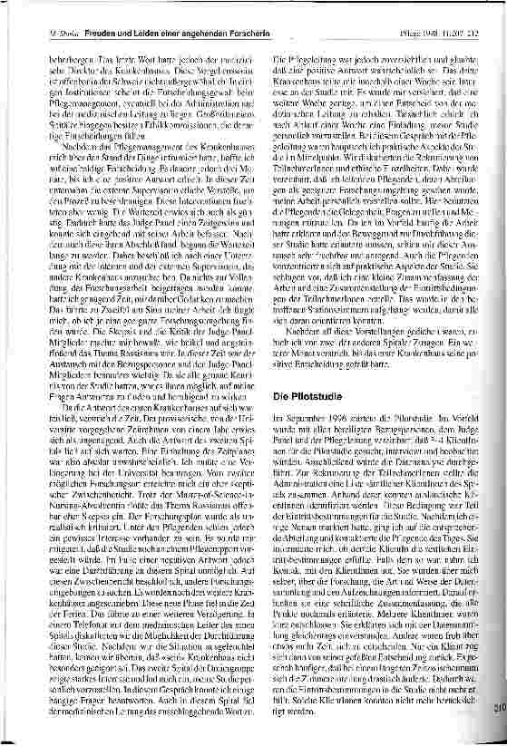 Vorschauseite 4: Freuden und Leiden einer angehenden Forscherin Was bei der Präsentation einer Studie alles verschwiegen wird