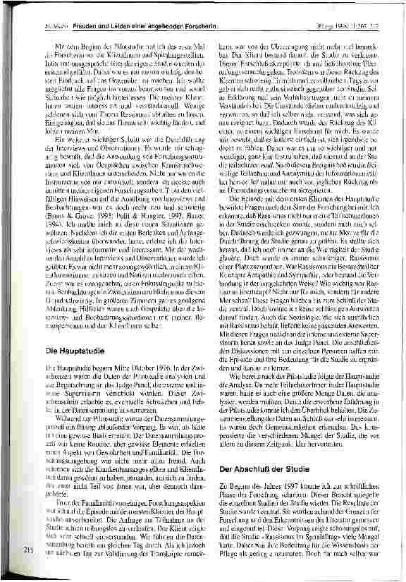 Vorschauseite 5: Freuden und Leiden einer angehenden Forscherin Was bei der Präsentation einer Studie alles verschwiegen wird