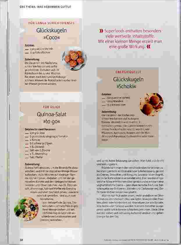 Vorschauseite 3: Energie zum Essen