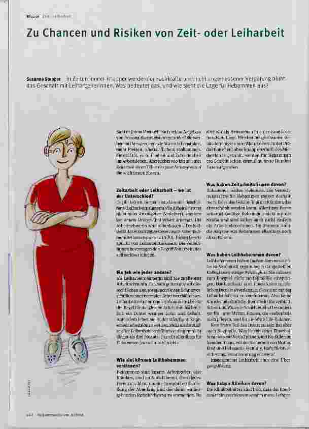 Vorschauseite 1: Zu Chancen und Risiken von Zeitoder Leiharbeit