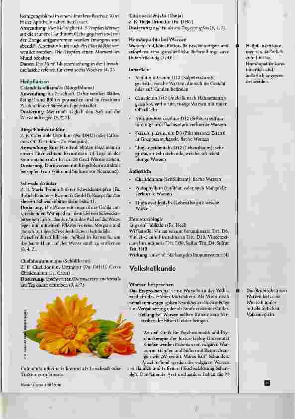 Vorschauseite 3: Warzen naturheilkundlich behandeln