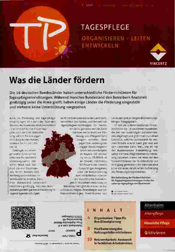 Vorschauseite 1: Was die Länder fördern