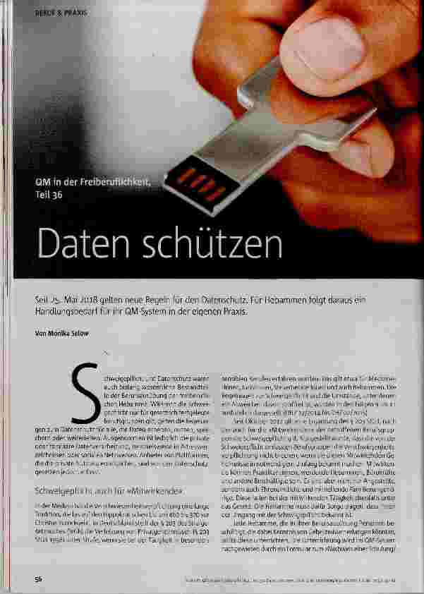 Vorschauseite 1: Daten schützen
