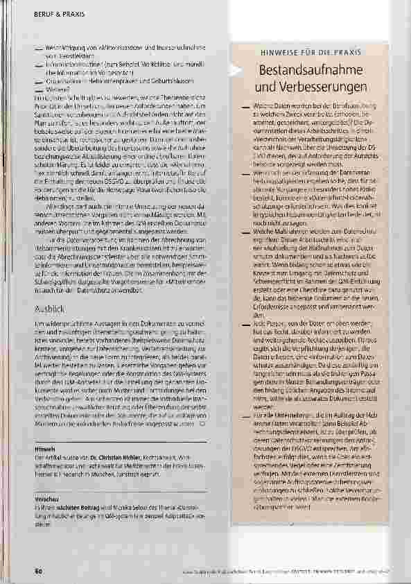 Vorschauseite 5: Daten schützen