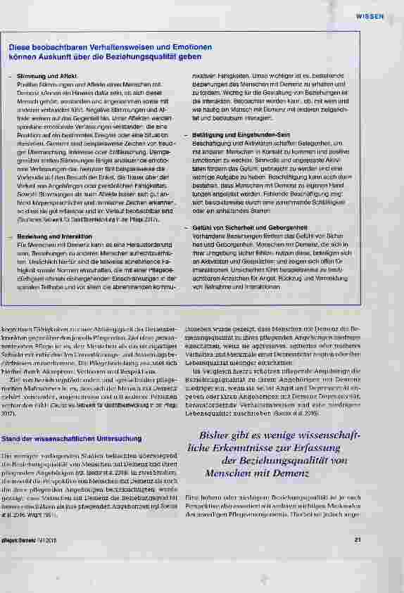 Vorschauseite 2: Beziehungsqualität ist erfassbar