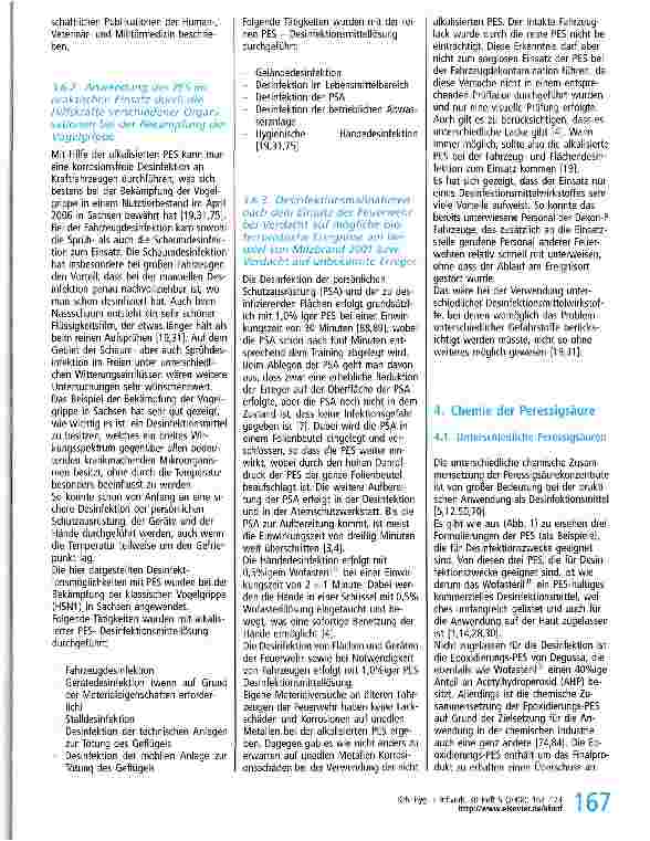 Vorschauseite 5: Probleme und Lösungsansätze der Desinfektion bei außergewöhnlichen Seuchengeschehen (Biologischen Lagen/B-Lagen)