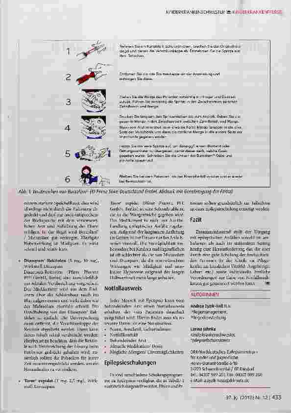 Vorschauseite 4: Pflegerische Aspekte bei Epilepsien: Beobachtung, Überwachung und Notfallmanagement