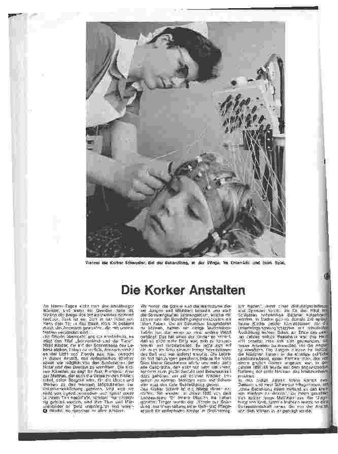 Vorschauseite 1: Die Korker Anstalten