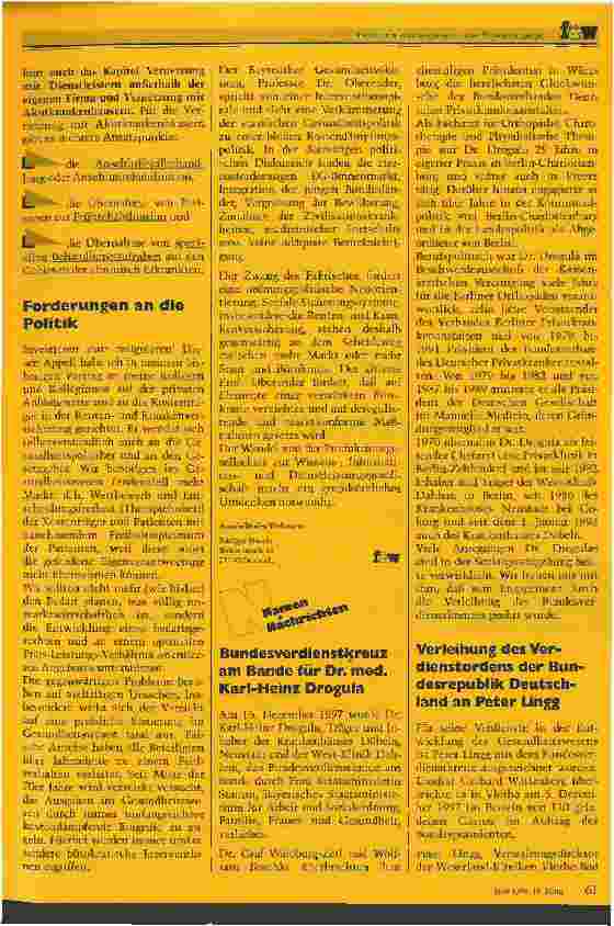 Vorschauseite 4: Investieren statt resignieren - eine Vorwärtsstrategie