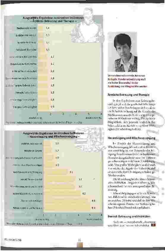 Vorschauseite 4: Qualität aus Sicht der Pflegebedürftigen