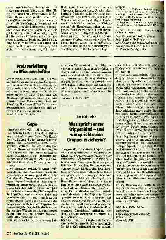 Vorschauseite 4: Ernährung in der Steinzeit - Ernährung heute