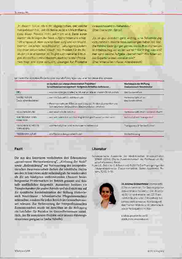 Vorschauseite 5: Interprofessionelle Netzwerke eine Analyse aus der Perspektive der Basis