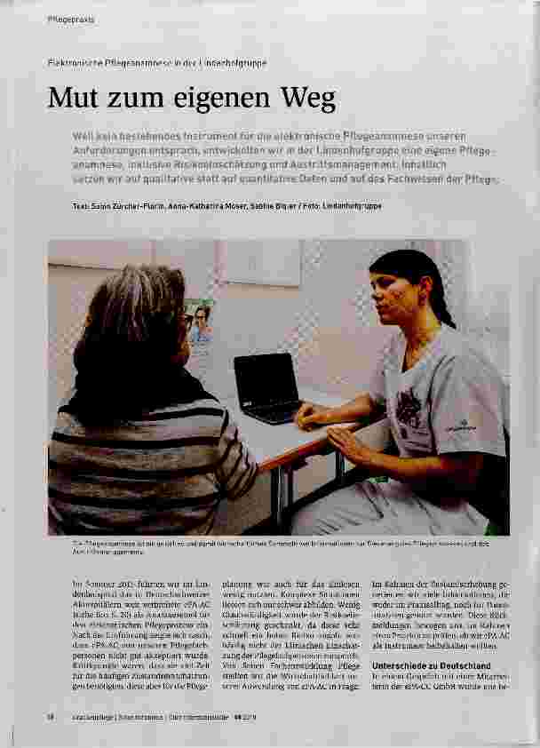 Vorschauseite 1: Mut zum eigenen Weg
