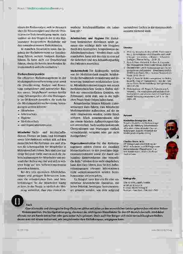 Vorschauseite 5: Risiken umschiffen