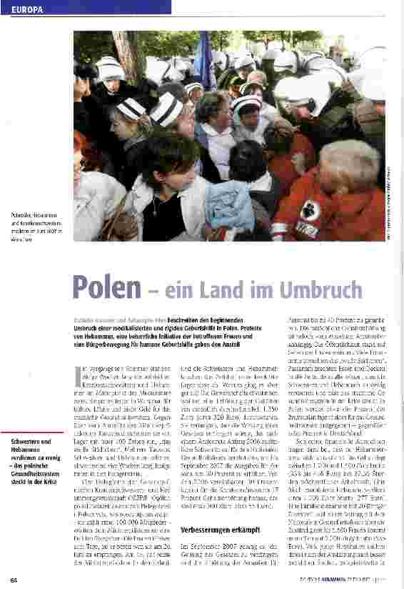 Vorschauseite 1: Polen - ein Land im Umbruch