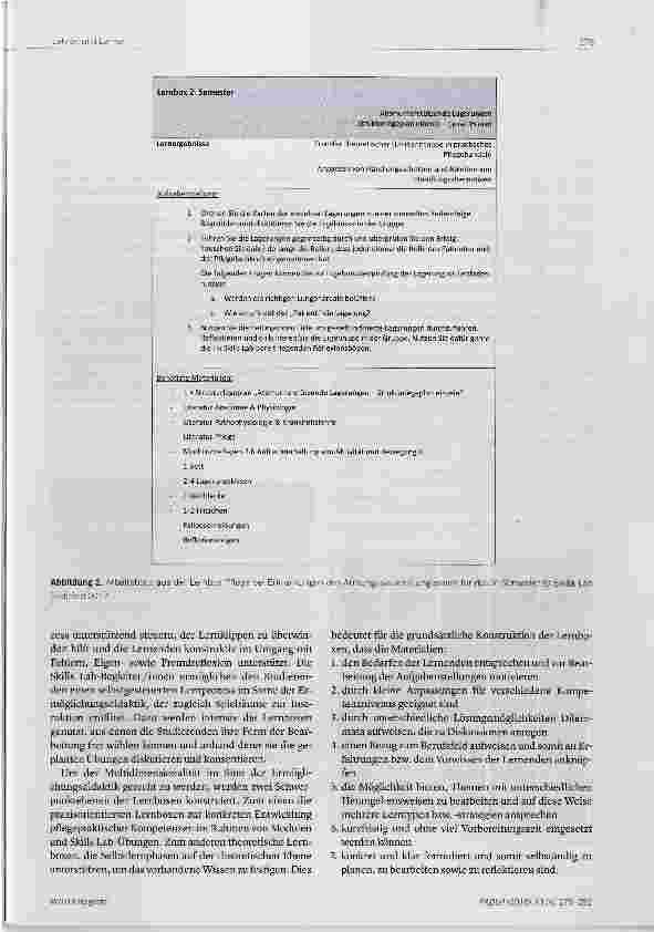 Vorschauseite 5: Lernboxen im Pflegestudium Selbstgesteuertes Lernen im Skills Lab