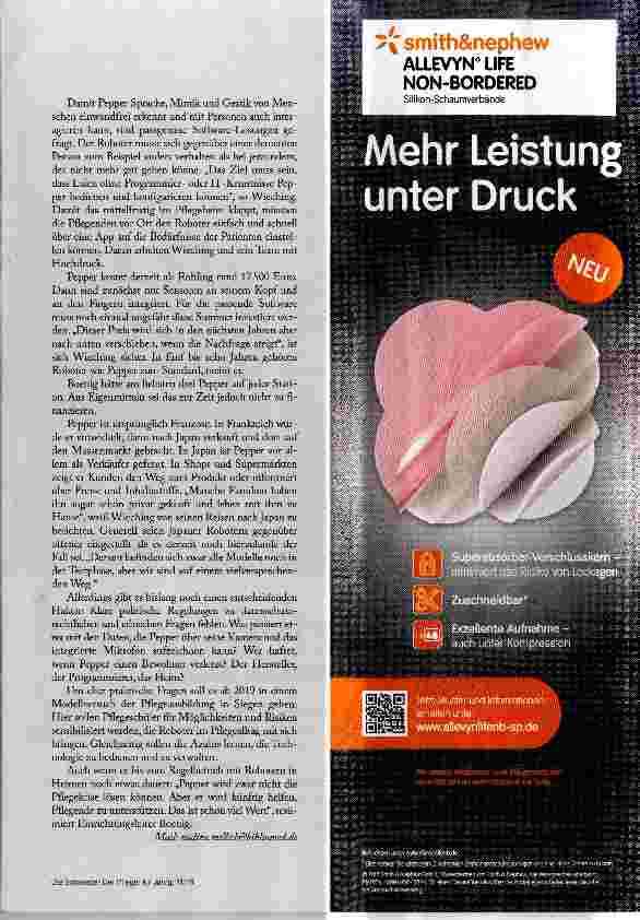 Vorschauseite 4: Von kichernden Robotern und begeisterten Senioren
