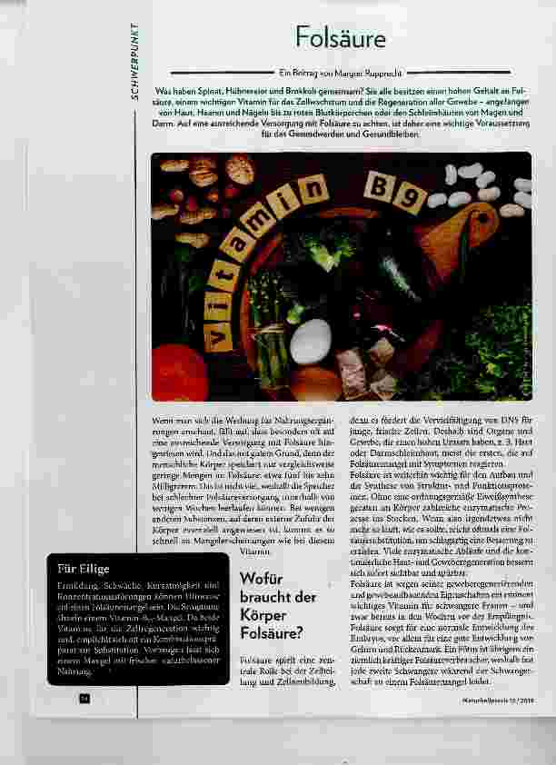 Vorschauseite 1: Folsäure