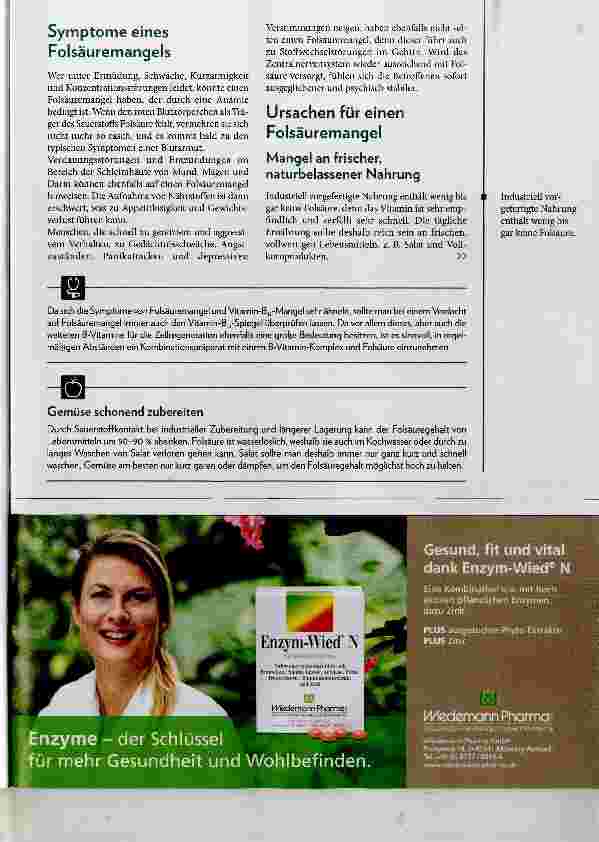 Vorschauseite 2: Folsäure