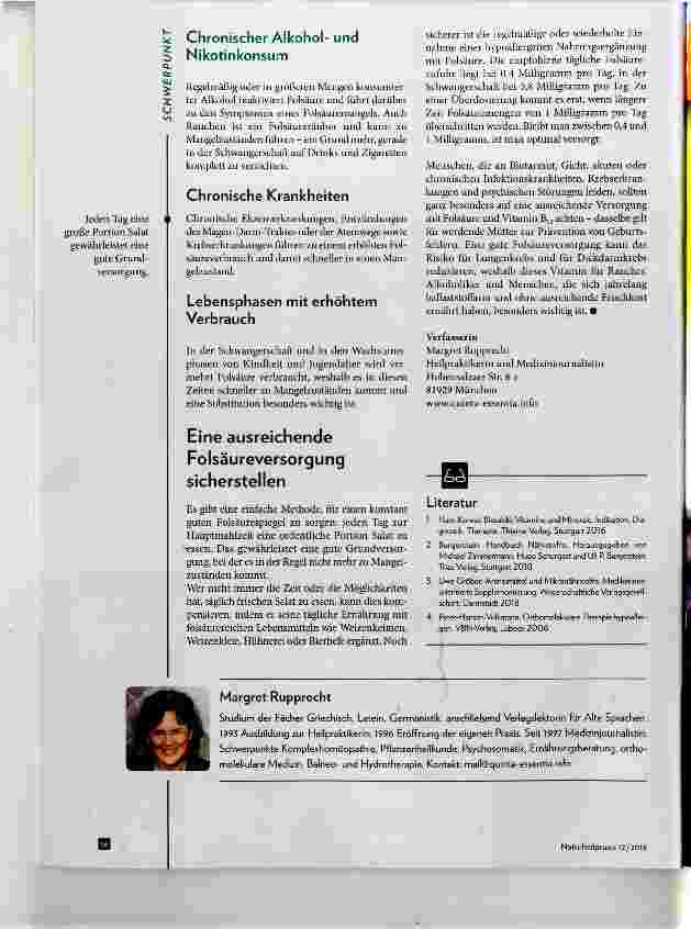Vorschauseite 3: Folsäure