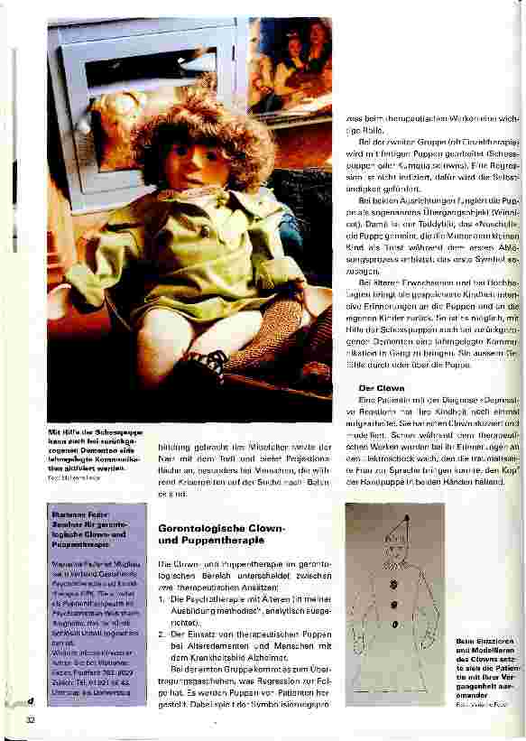 Vorschauseite 2: Kaspar, Clown und Narr in der gerontologischen Puppentherapie