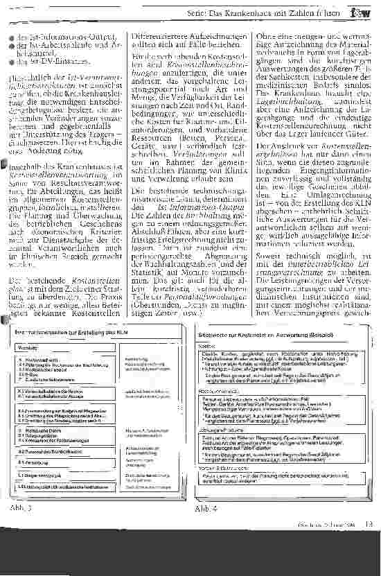 Vorschauseite 3: Das Krankenhaus mit Zahlen führen Teil III Technisch-organisatorische Voraussetzungen