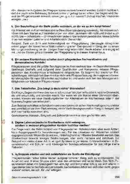 Vorschauseite 2: Frustation, Krankenpflege und Zivilcourage