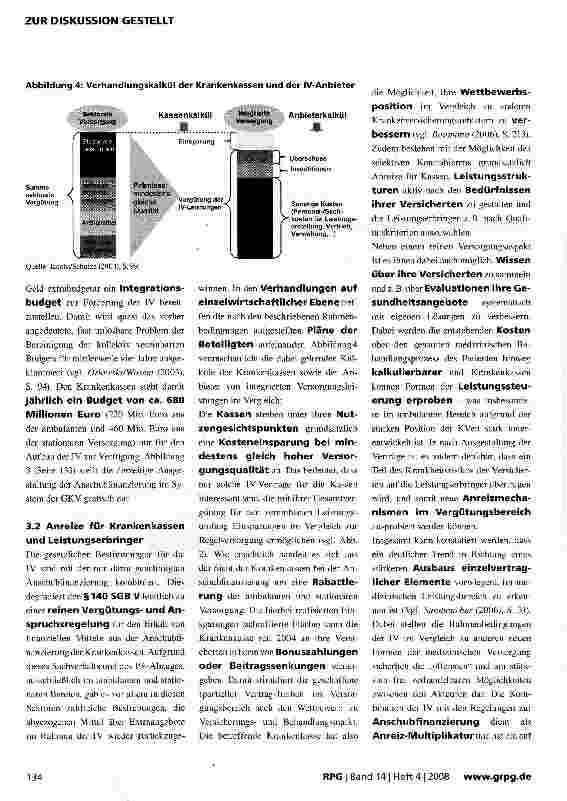 Vorschauseite 6: Die Anschubfinanzierung -Der Motor für medizinische Leistungsstrukturinnovationen