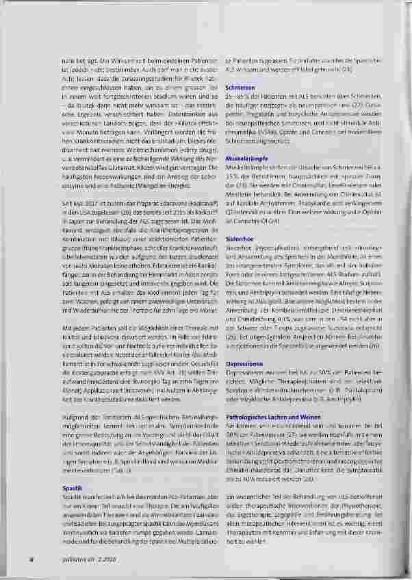 Vorschauseite 3: Amyothrophe Laterasklerose eine Krankheit mit besonderen Herausforderungen