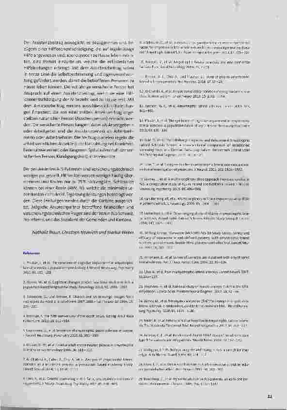 Vorschauseite 6: Amyothrophe Laterasklerose eine Krankheit mit besonderen Herausforderungen