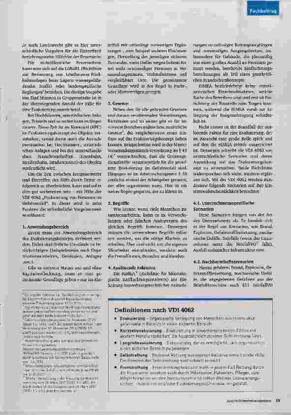 Vorschauseite 2: Selbstrettung vor Fremdrettung?