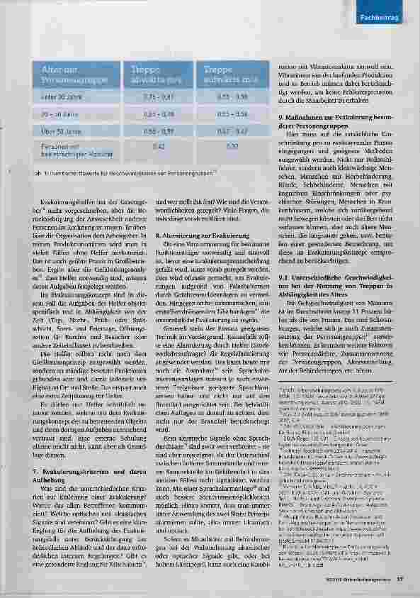 Vorschauseite 4: Selbstrettung vor Fremdrettung?