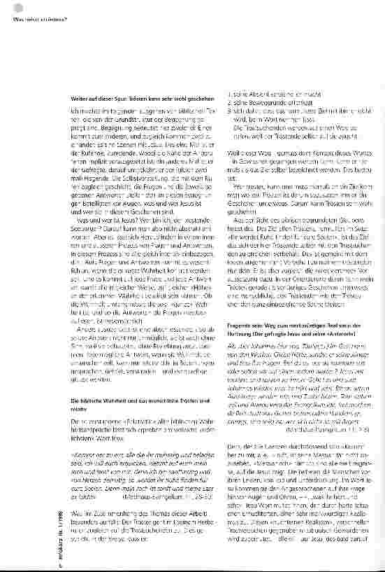 Vorschauseite 3: Was heißt trösten?