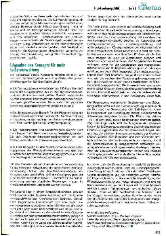 Vorschauseite 3: Weniger Staat im Krankenhausbereich - Motive und Hintergründe des Gesetzgebers