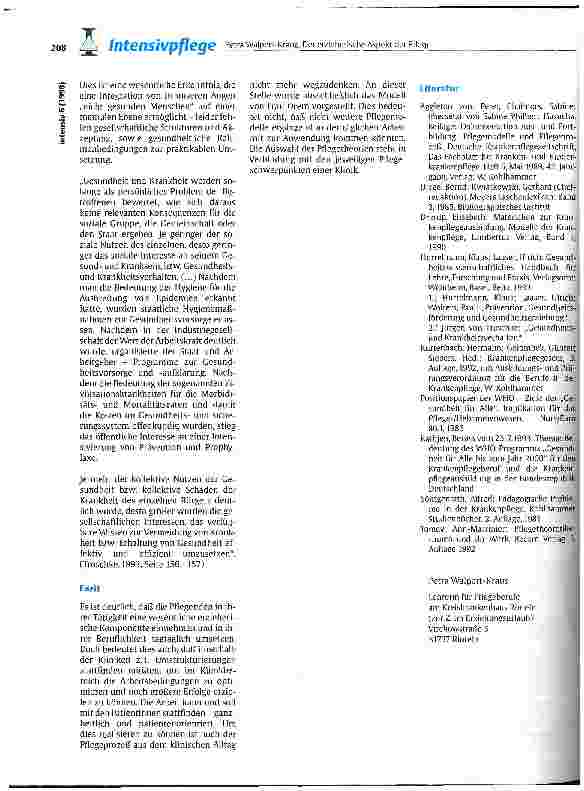 Vorschauseite 5: Der erzieherische Aspekt der Pflege unter Einbeziehung des Pflegemodells nach Frau Dorothea Orem