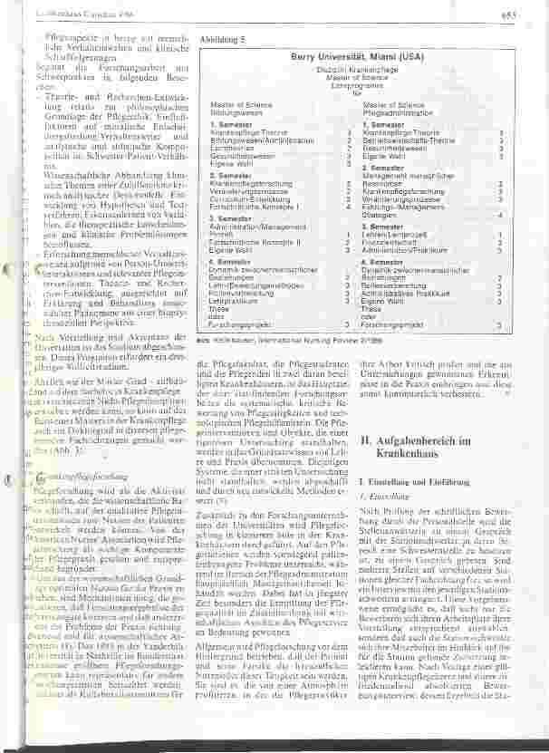 Vorschauseite 5: Die Krankenpflege in den USA