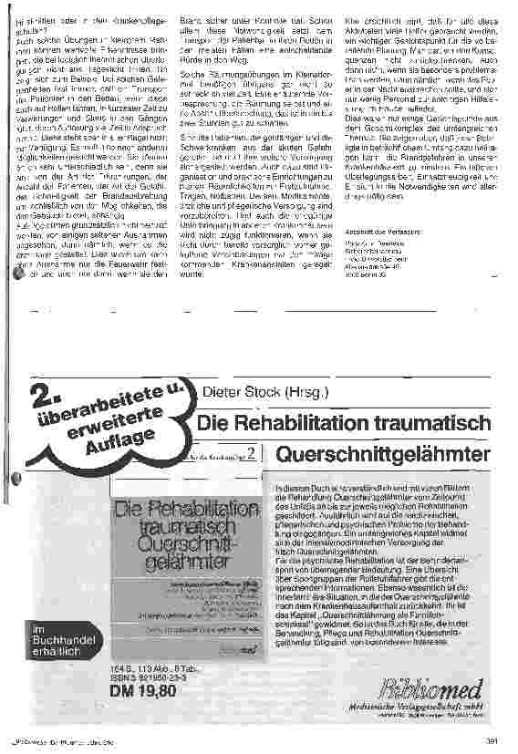 Vorschauseite 4: Überlegungen zum Brandschutz auf Krankenstationen