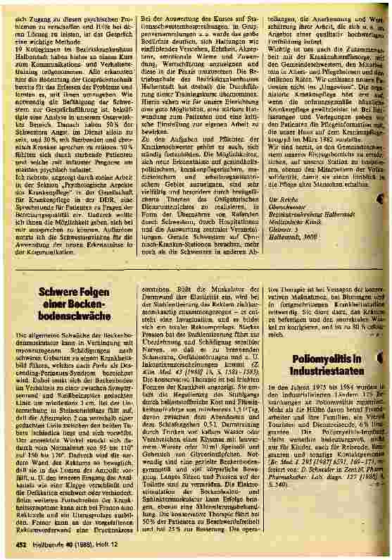 Vorschauseite 3: Aufgaben der Krankenschwester bei der Betreuung chronisch Kranker Erfahrungsbericht