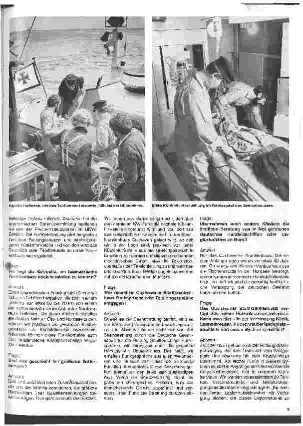Vorschauseite 6: Menschen auf See in Not Die Seenotkreuzer der Deutschen Gesellschaft zur Rettung Schiffsbrüchiger - Interview mit Dr. P. Koch