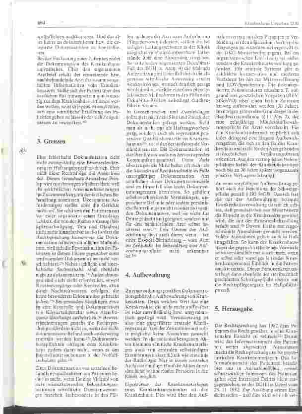 Vorschauseite 3: Dokumentation von Patientendaten im Krankenhaus