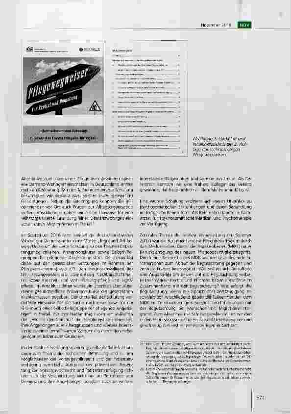 Vorschauseite 5: Migration und Demenz ein Thema im Osten Deutschlands?