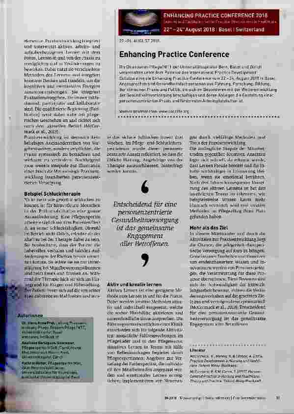 Vorschauseite 2: Personenzentrierte Kultur schaffen