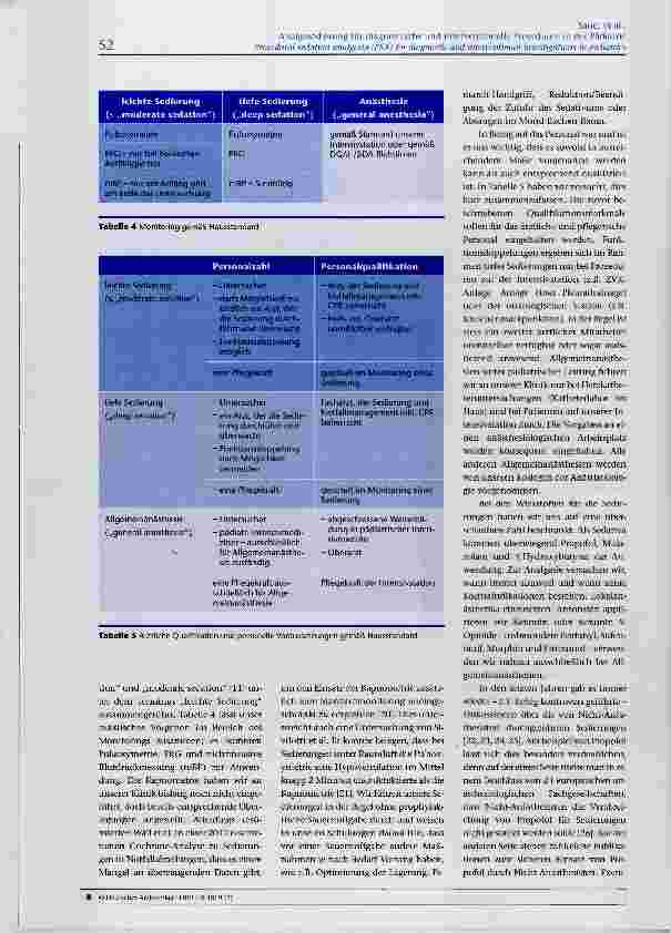 Vorschauseite 5: Analgosedierung für diagnostische und interventionelle Prozeduren in der Pädiatrie