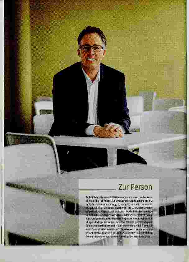 Vorschauseite 1: „Gewalt in der Pflege geht uns alle an“